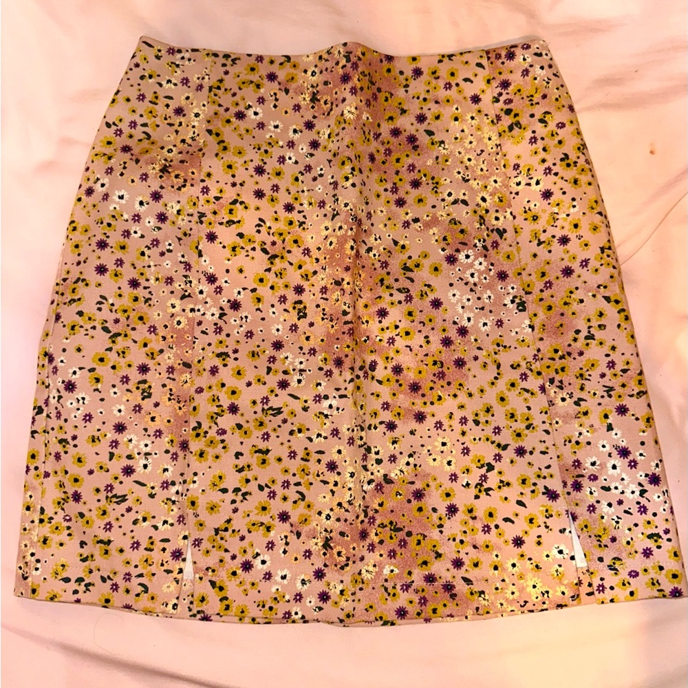 Floral Print Women's Skirt